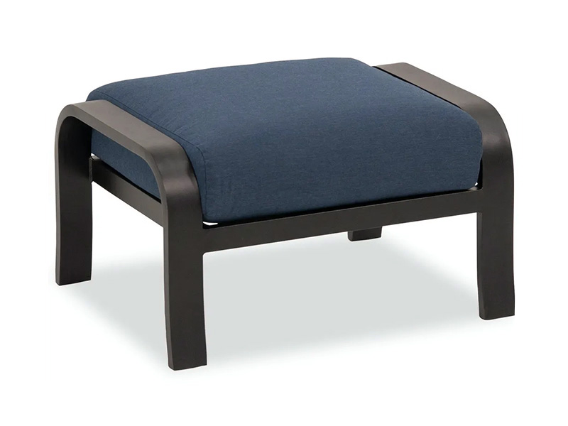 Solstice Aged Bronze Aluminium mit Polstern – Patio Hocker